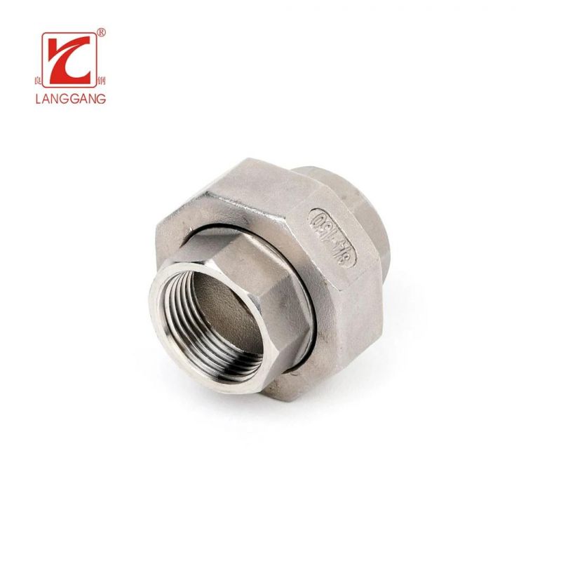 Wholesale Price Stainless Steel Unions Conica Tread Screw Pipe Fittings