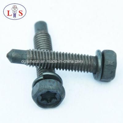 Hexagonal Head Bolt Torx Recess with Spring Washer
