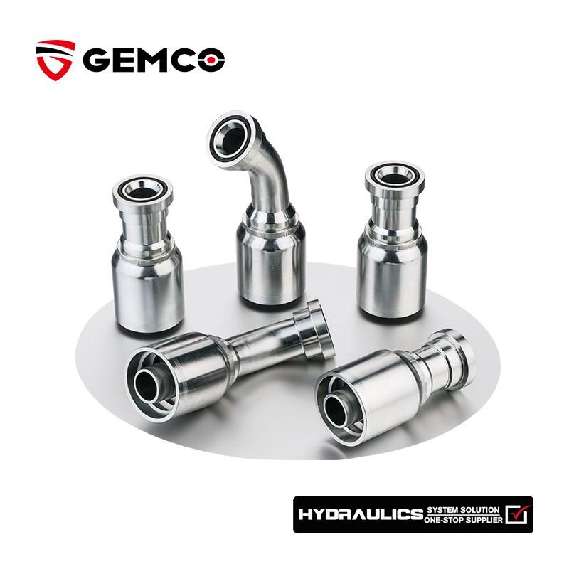 Male NPTF Pipe hydraulic one piece steel fitting