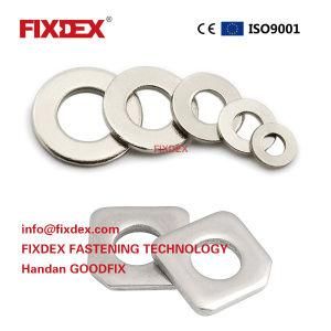 Stainless Steel Large Plain Fender Flat Washer Square Washer