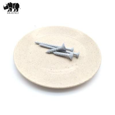 Flat Head Phillip Hilo Thread 3 Thread Cuttings Concrete Screw Blue / White Ruspert Coating Tapcon Screw