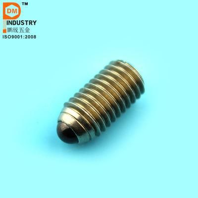 Stainless High Tension Ball Set Screw with Slot Drive