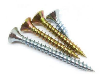 Sftcpd Double Countersunk Zinc Plated Chipboard Screws