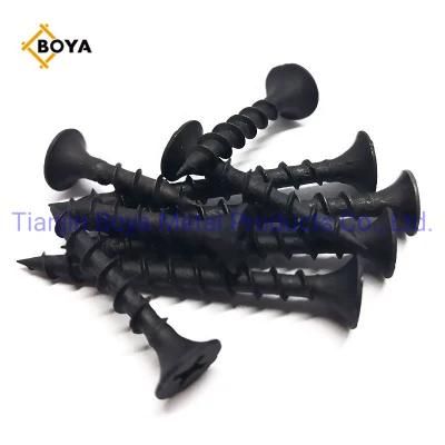 Carbon Steel Hardened Bugle Head Black/Bright/Yellow Phosphating Drywall Screw