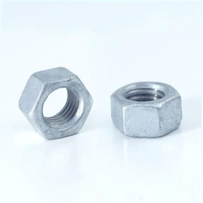 DIN934 Hex Nut Hex Head Nut Carbon Steel HDG Hot DIP Galvanized
