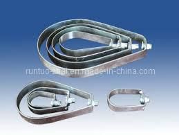Hanger Pipe Clamps with Rubber or Without Rubber
