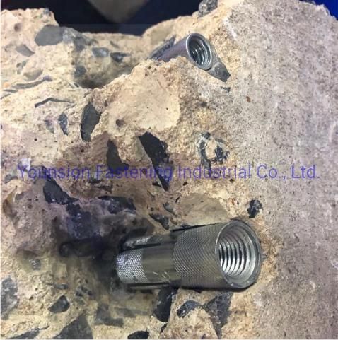 Drop-in Anchor in Zp Dac HDG with Wedge Anchor and Thread Rod