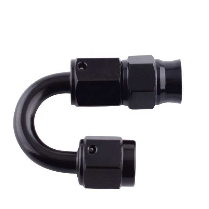 An3 Aluminum 90 Degree Swivel PTFE Hose End Fitting Adapter