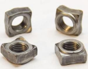 M22 Plain Zinc Plate or Black DIN928 Square Weld Nut