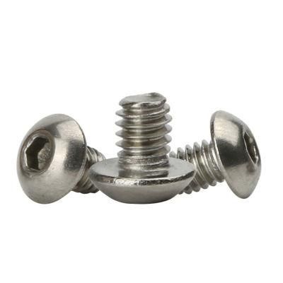 ISO 7380 Button Head Hex Socket Drive Allen Titanium Screw