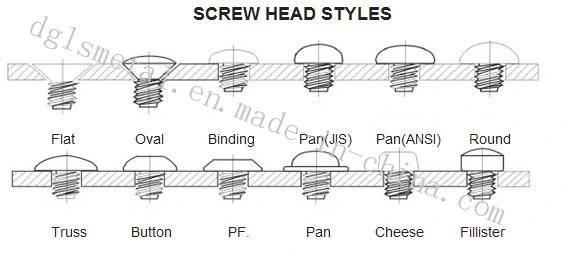 Special Head Screw Sleeper Screw for Railroad Track Accessories