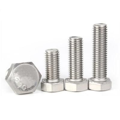 Stainless Steel 304 DIN933 Hex Bolt with Nut and Washer