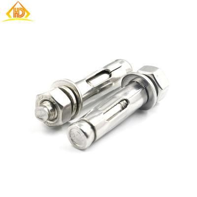 M6 M8 M10 M12 SUS304 316 Brass Carbon Steelhex Flange Nut Spring Waher Roof Wood Furniture Wedge Drop Hammer Expansion Bolt