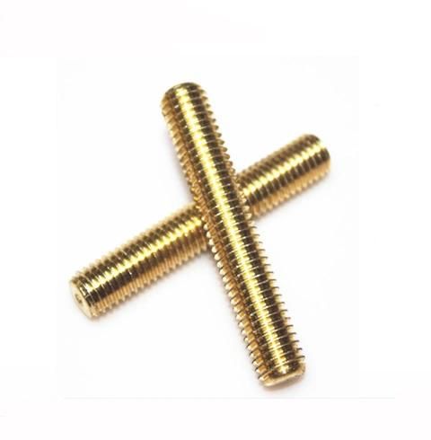 Brass Material Threaded Rod, Full Threaded Stud