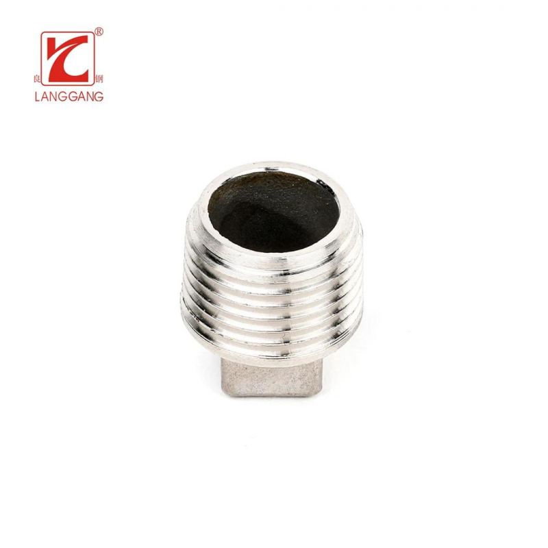 Wholesale Price Stainless Steel Square Plug Thread Pipe Fittings