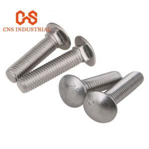 DIN603 Stainless Steel Carriage Bolt with Hex Nut