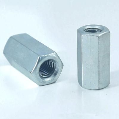 Hexagon Coupling Nuts 2h Hex Nut Plated Zinc