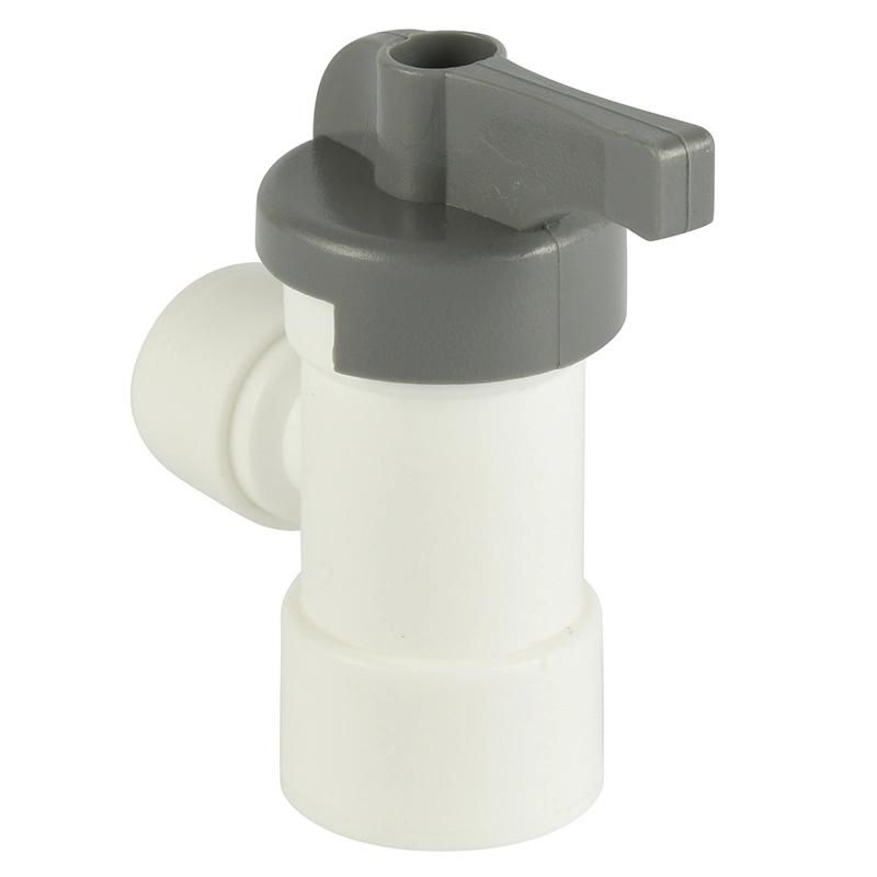 RO 1/4 Tube Od 1/4′ ′ Thread Pressure Ball Valve Water Filter Fittings