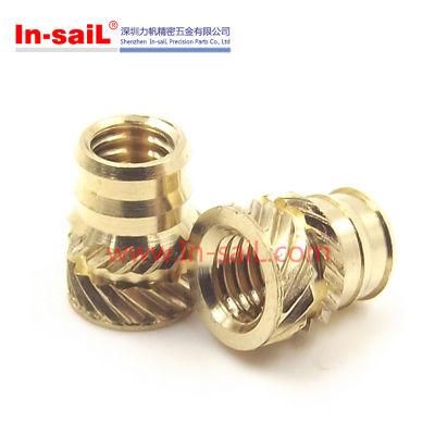 Heat Staking Brass Threaded Insert Nut