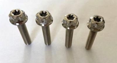 CNC Self Tapping Screw M3 M4 M8 M6 M10 Bolt Button Head Gr2 Gr5 Torx Titanium Screw