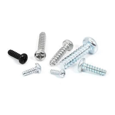 Hot Sale Factory Carbon Steel Pan Head Sheet Metal Screws
