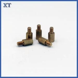 Brass Six Angle Isolation Column with Internal and External Thread