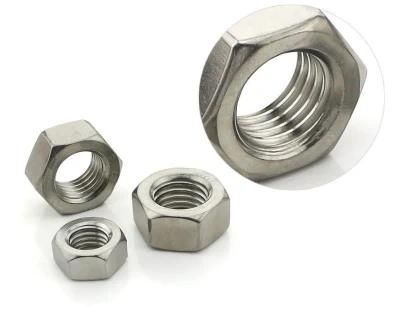 Plain - Grade 2h - 1-1/8 - A194 - Nut - Carbon Steel - Swrch35K/45#