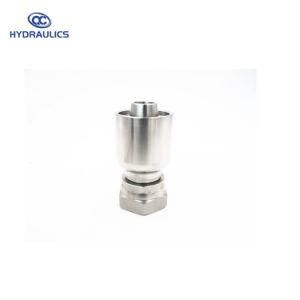 Female Jic Swivel Hose Fitting/Stainless Steel Braided Industrial Hydraulic Hose Couplings