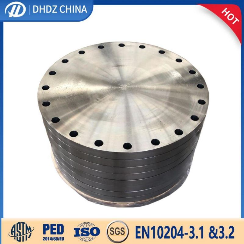Forged DIN B16.5 1500 Class SS304 SS316L Ss Bl Flange