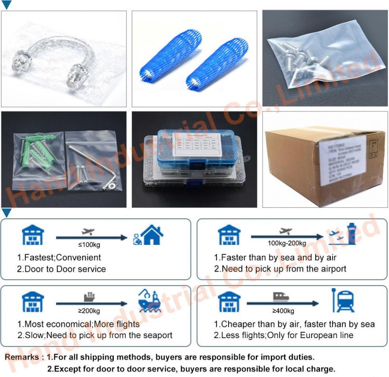 M6 M8 M10 M12 A2 A4 Galvanized Nickel Coated Hex Flange Nut Spring Waher Countersunk Head Knerled Expansion Anchor Bolt