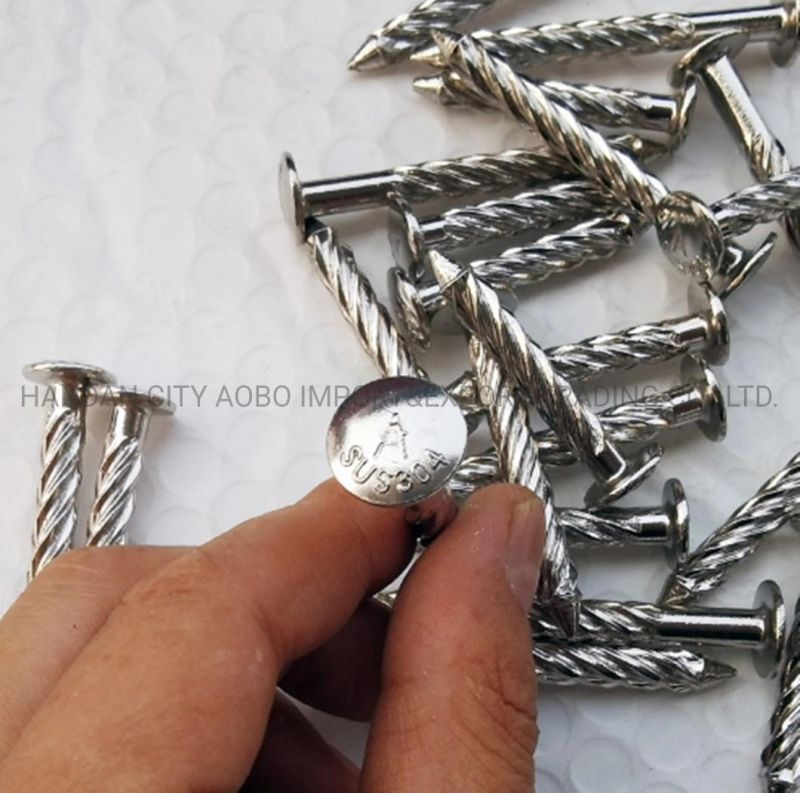 Factory Price M8*50 Spiral Thread Nail Made in China
