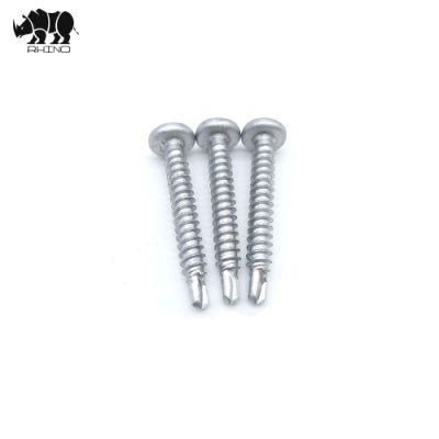 Carbon Steel Crossed Drive Ruspert Pan Head Self-Drilling Tapping Screw DIN7504n