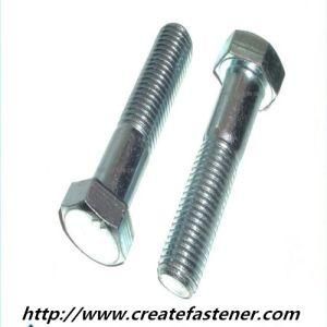 DIN601 Hex Head Bolt Half Threaded