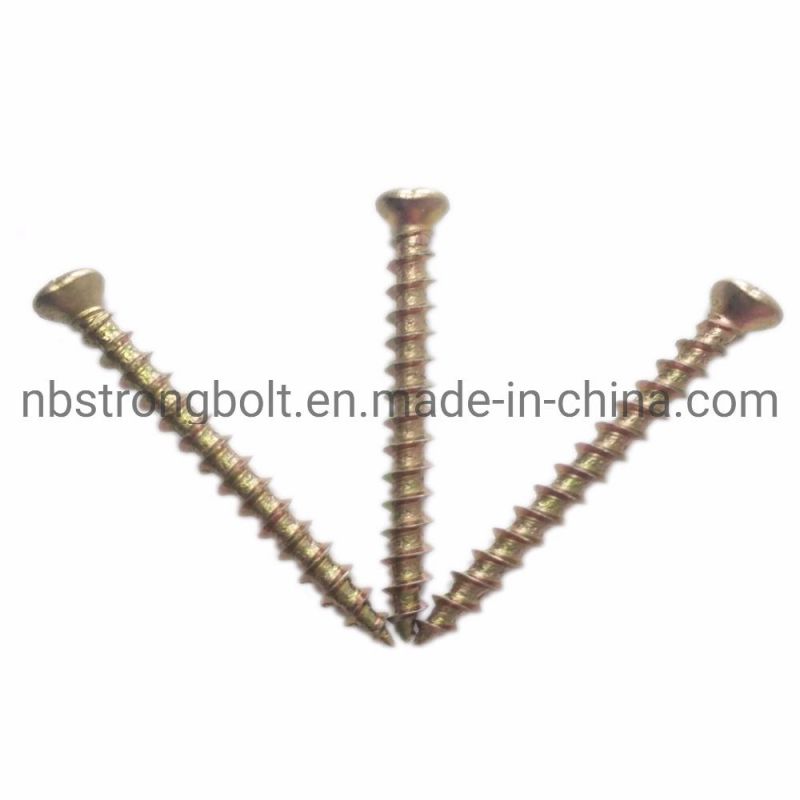 Square Groove Cut Point Screw with Yzp