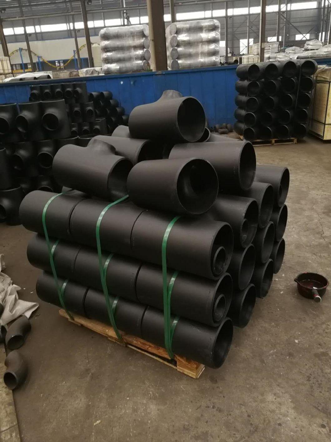 Factory Price Carbon  Straight  Tee  Nominal Pipe