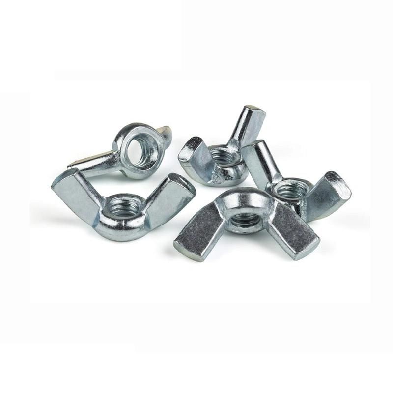 China Manufacturer M4 Carbon Steel Zinc Plated Butterfly Wing Nut