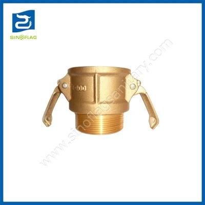 Hydraulic Quick Hose Coupling Brass Camlock a B C D E F DC Dp