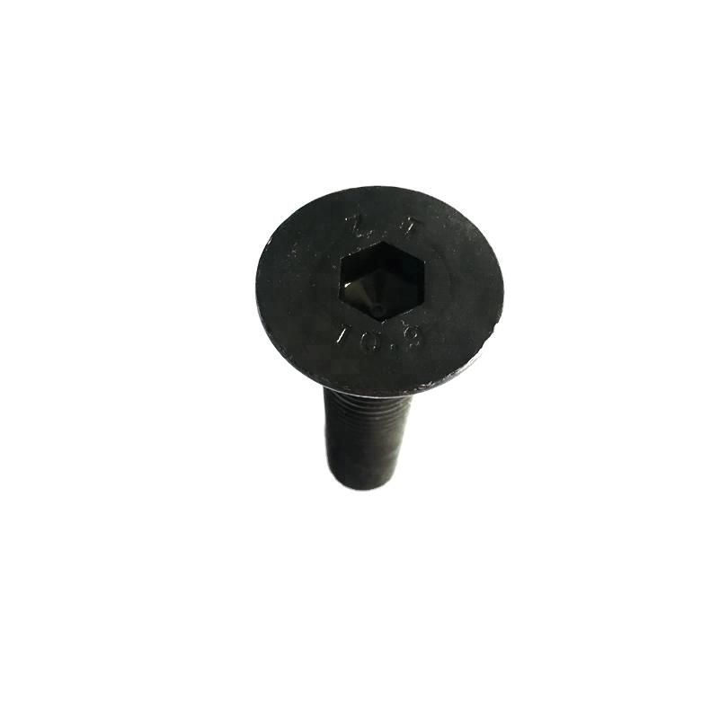 DIN7991 Hex Socket Flat Countersunk Head Screw Black