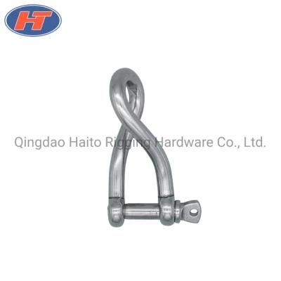 Stainless Steel 304 / 316 Twisted Shackle with Best Selling Lifting
