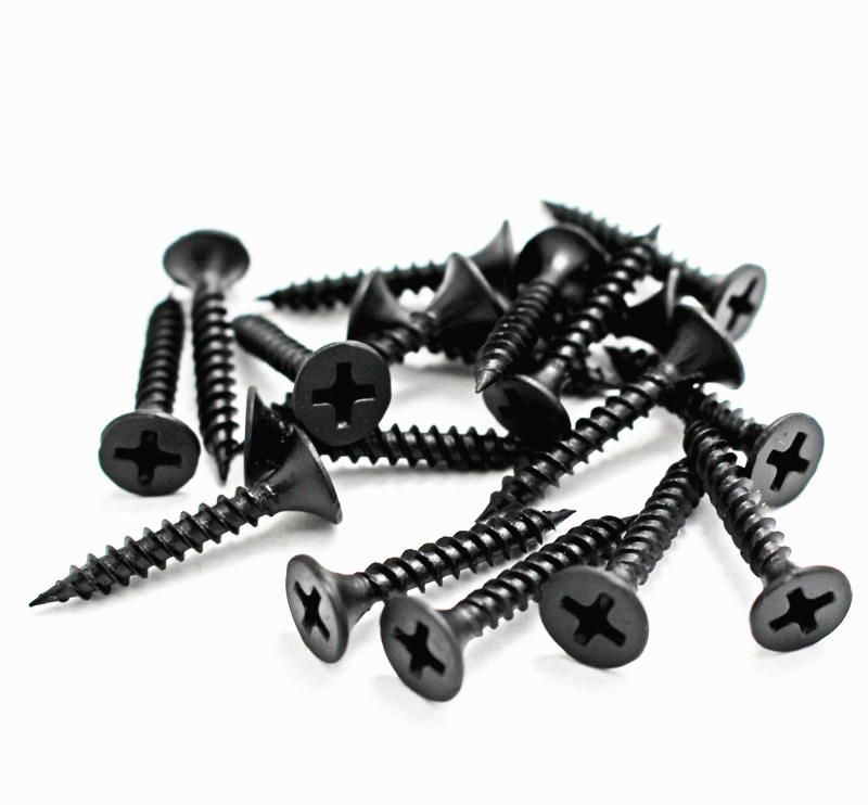 Black Drywall Screw Made of C1022 Carbon Steel