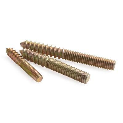 B2b in China Gold Plating Double Head Screw