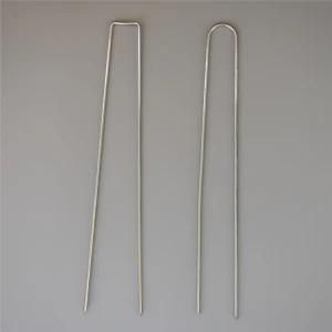 China Manufacturer U Type Nails Galvanised Netting Fencing Garden Ricoh Staples