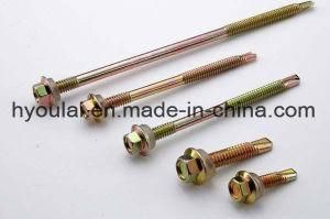 Self Drilling Hex Head Screw Hexagon Head Screw with Flange Building Material