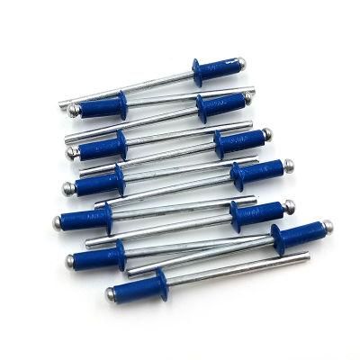 Hot Sale Dome Head Blue Painted Rivet Carbon Steel Blind Rivets Flange Nails