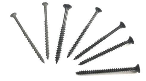 Coarse Thread Bugle Head Drywall Screws with Black Phosphate Coated Size 3.5X45mm Drywall Screws