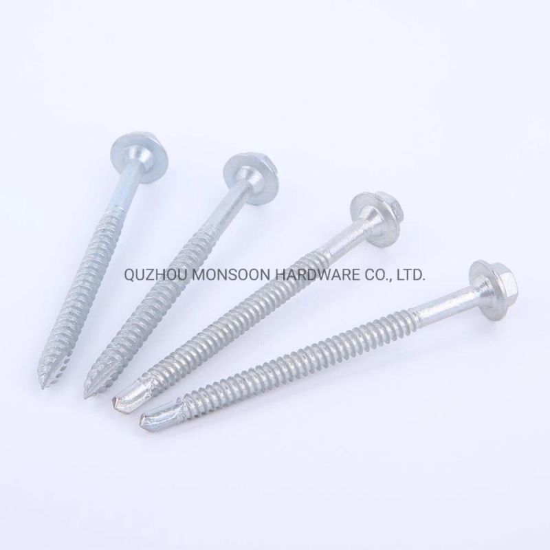 Hex Washer Head Self-Tapping Screws with Countersunk