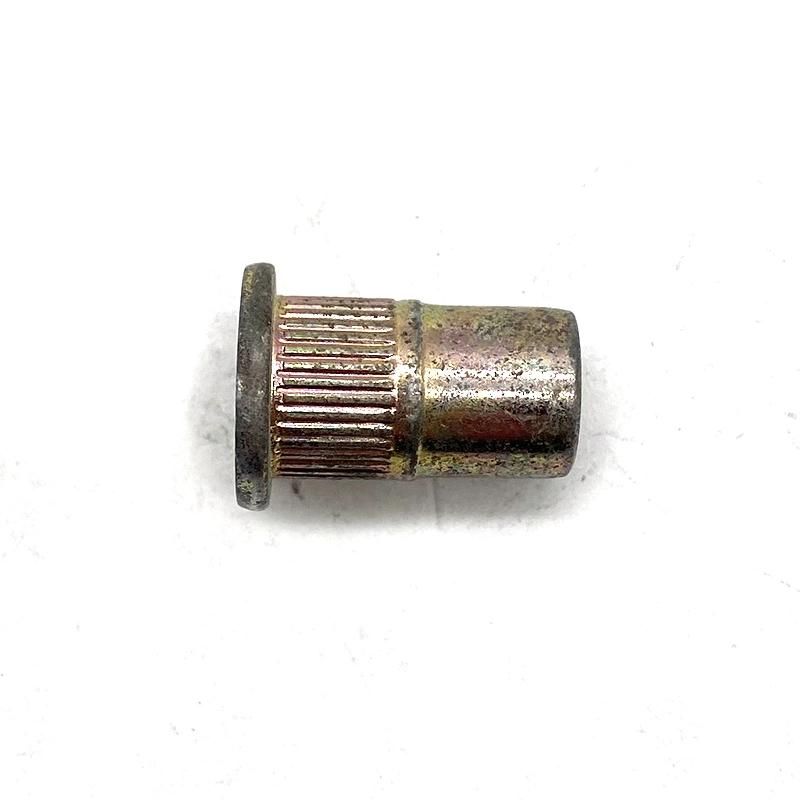 Yellow Zinc Plating Blind Hole Pressure Hand Cap Aluminium Sheet Metal Tool Manual Machine Rivet Nut