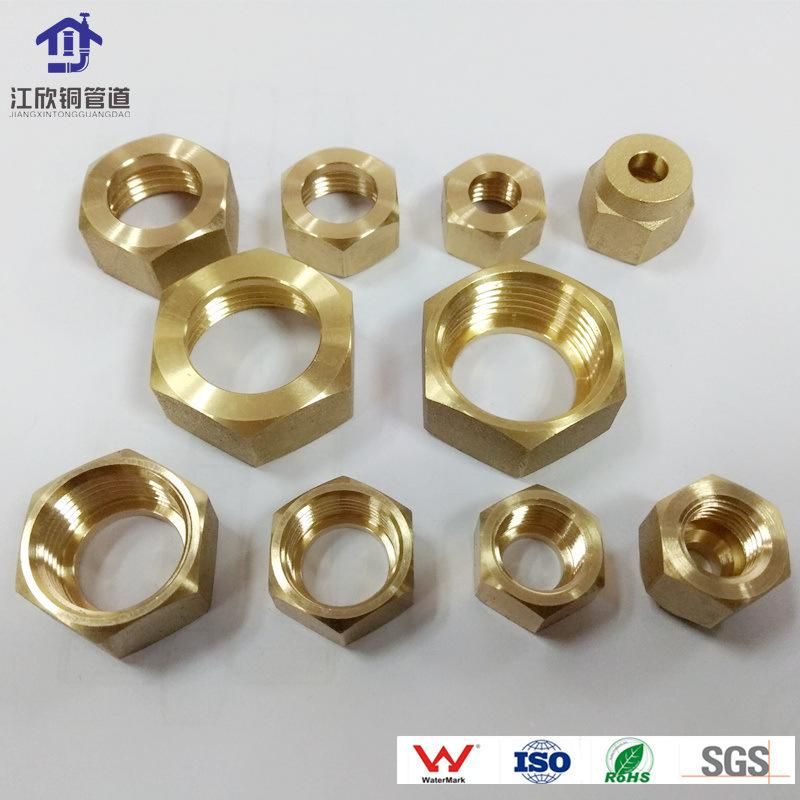 Brass Forged Flare Nut with Copper Tube