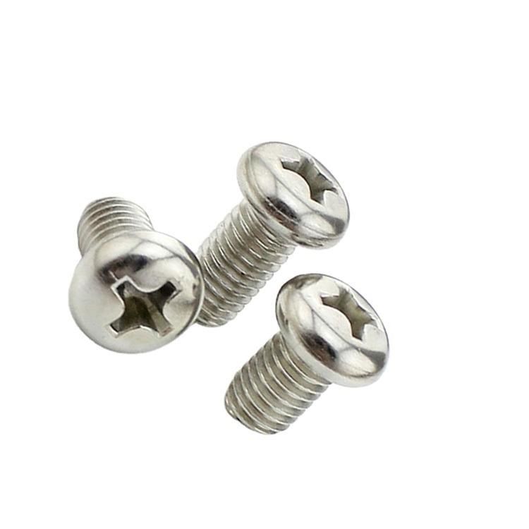 Grade 4.8 Phil Pan Head Machine Screw Zinc Plated