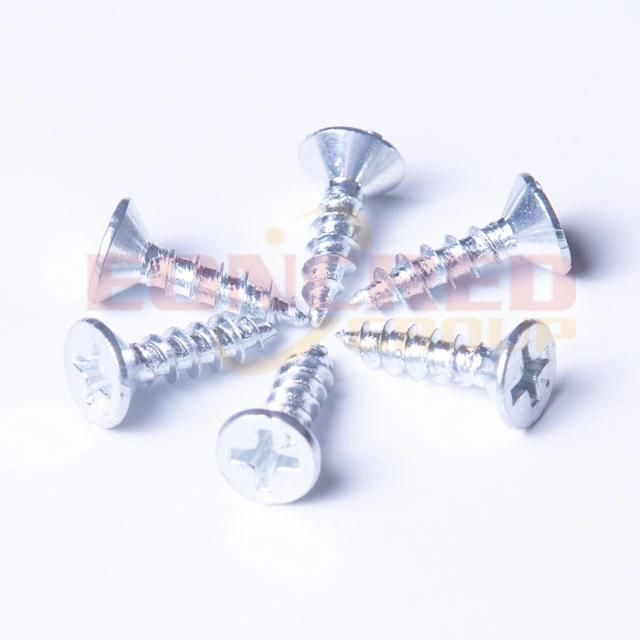 China Wholesale Self Tapping Chipboard Screw C1022 Yellow Zinc Plated Chipboard Screw